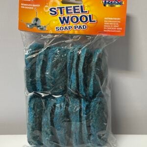 Rex steel wool soap pad (Pack of  6)