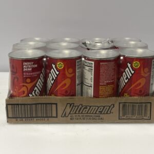 Nutrament shake strawberry flavor, 330 ml (pack of 12)