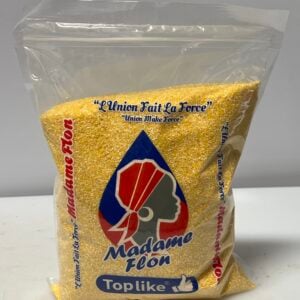 Madame Flon yellow corn meal, 4 lb