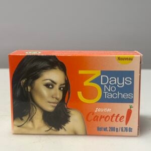 3 days no savon carotte, 200 g