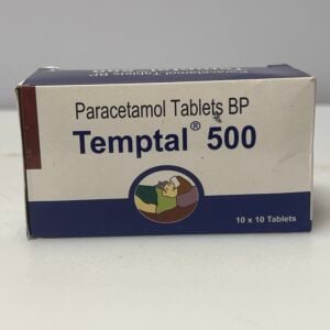 Paracetamol Temptal, 100 tablets