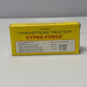 Cyproheptadine, Cypro-Force (Pack of 100 tablets)