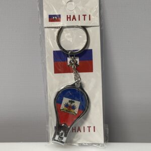 Haitian themed nail clipper and bottle opener