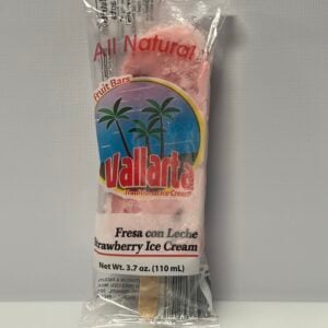 Vallarta traditional Freda con leche strawberry ice cream, 110 ml