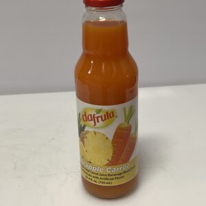 Dafruta Pineapple and Carrot Juice, 750 ml