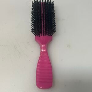 Pink hairbrush