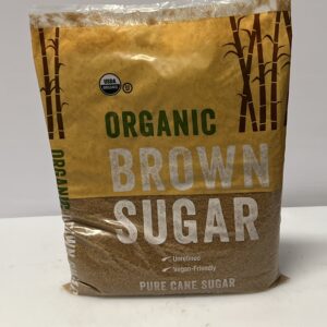 Organic brown sugar, 7.5 lb